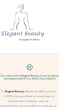 Mobile Screenshot of elegantbeauty.gr