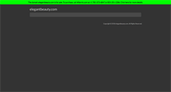 Desktop Screenshot of elegantbeauty.com